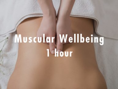 muscular massage for wellbeing at day spa