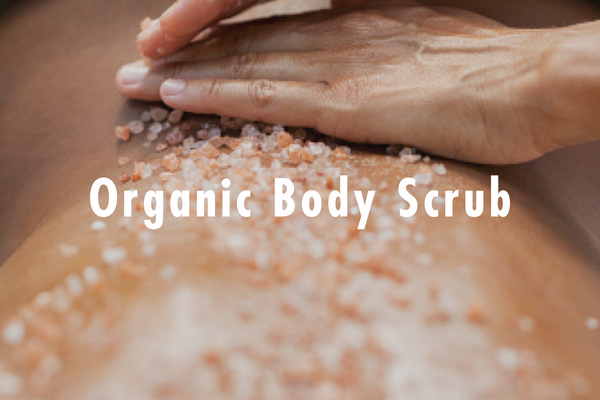 organic body scrub at magenta vie spa